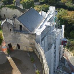 Renovation du donjon du Chateau de Loches - LOCADIRECT - LOCADIRECT