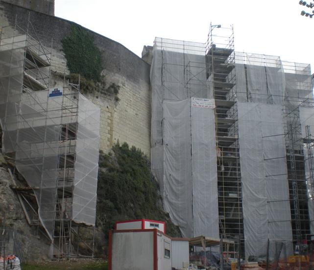 Renovation du donjon du Chateau de Loches - LOCADIRECT - LOCADIRECT